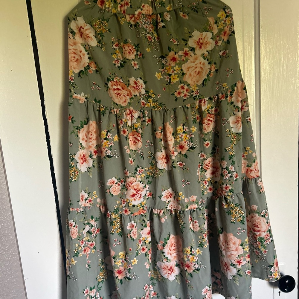 Floral Maxi Skirt